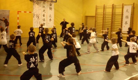 dzieci kung fu